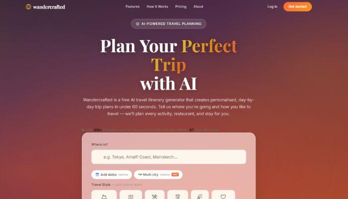 Wandercrafted App