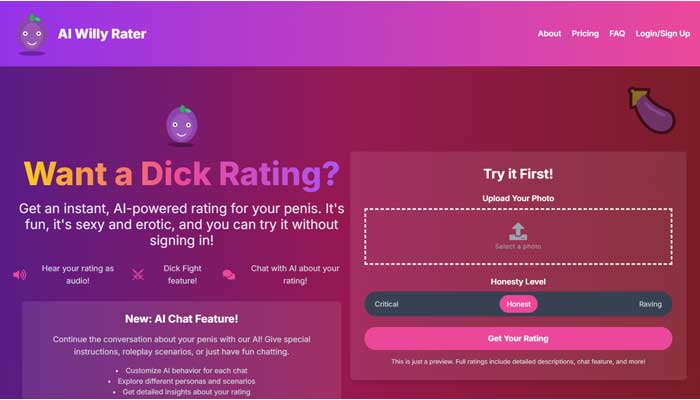 AI Willy Rater