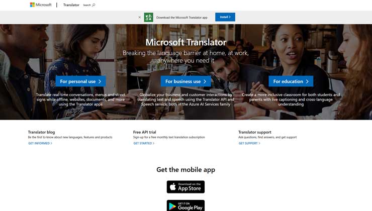 Microsoft Translator
