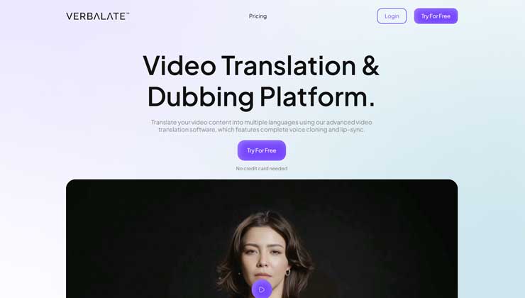 Verbalate Video Translator